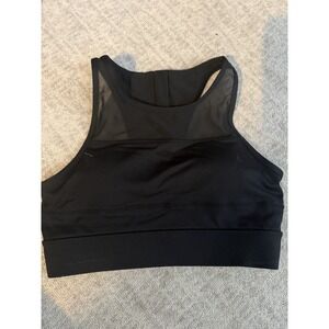 Zyia Black Sports Bra Size Medium Worn Once
